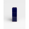 Vase Triple Tile bleu / rose