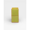 Vase Double Tile jaune / orange