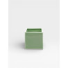 Vase Simple Tile vert / blanc