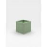 Vase Simple Tile  vert / blanc