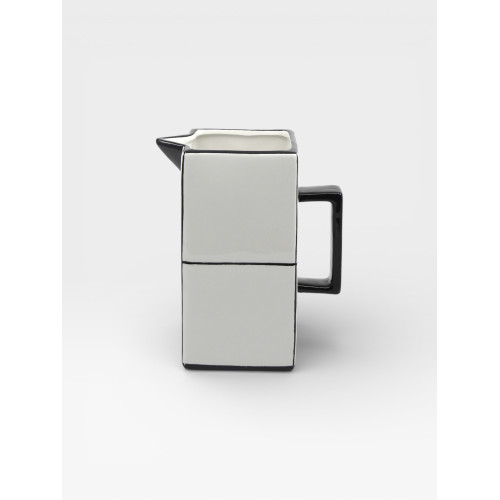 Carafe Tile blanc / noir