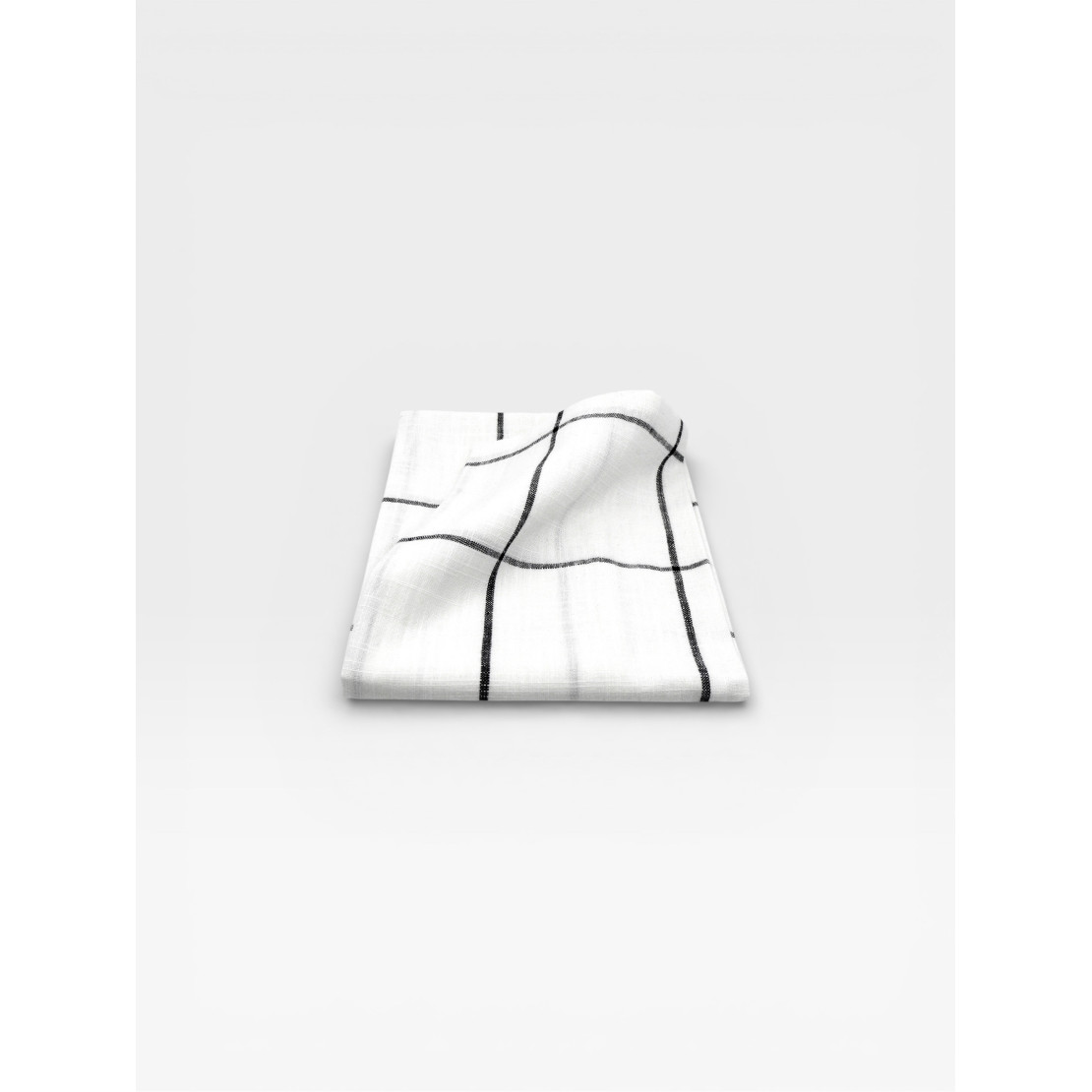 Lot de 2 torchons Tile blanc / noir