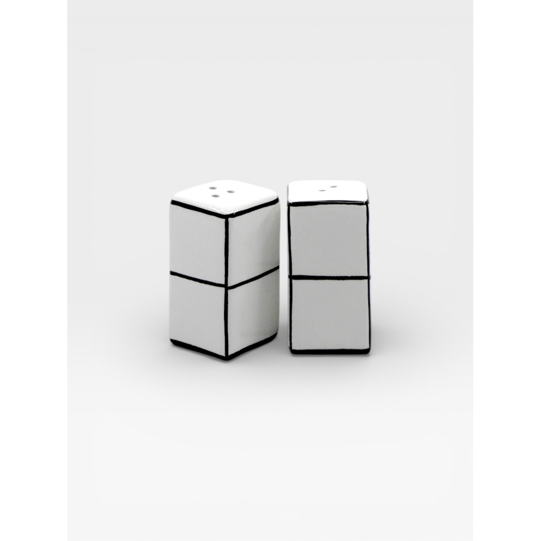 Sel & Poivre Tile blanc / noir