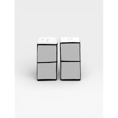 Sel & Poivre Tile blanc / noir