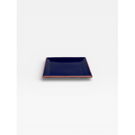 Assiettes Tile 23cm X4 Bleues / Roses