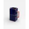 Carafe Tile bleu / rose