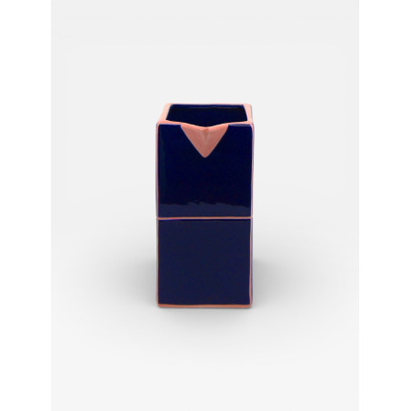 Carafe Tile bleu / rose