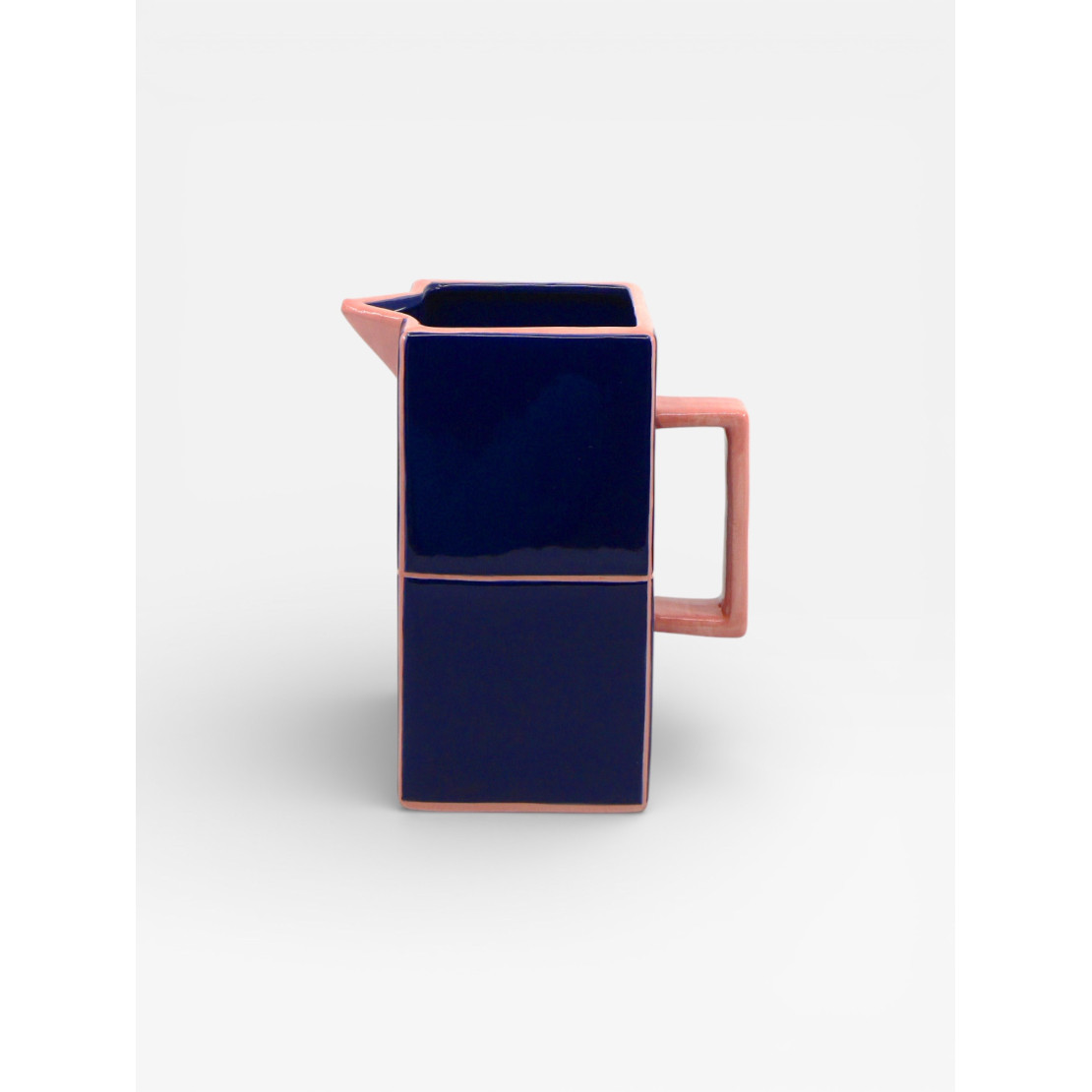 Carafe Tile bleu / rose