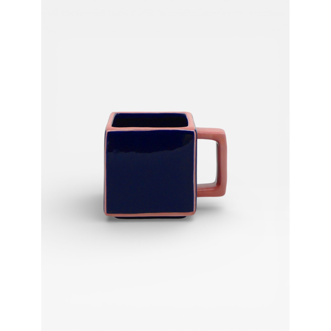 Mug Tile bleu / rose
