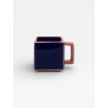 Mug Tile bleu / rose
