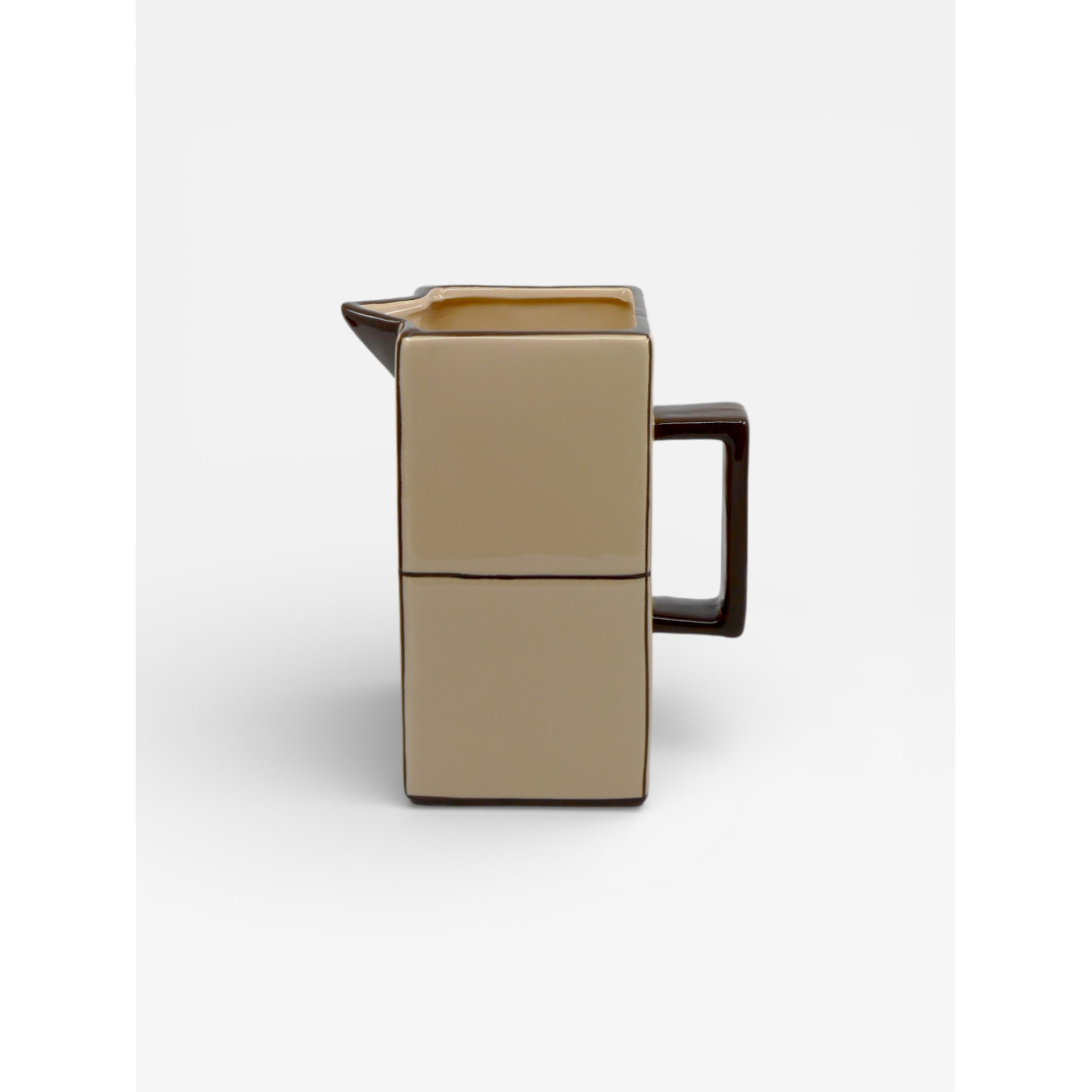 Carafe Tile beige / marron