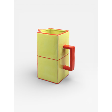 Carafe Tile jaune / orange