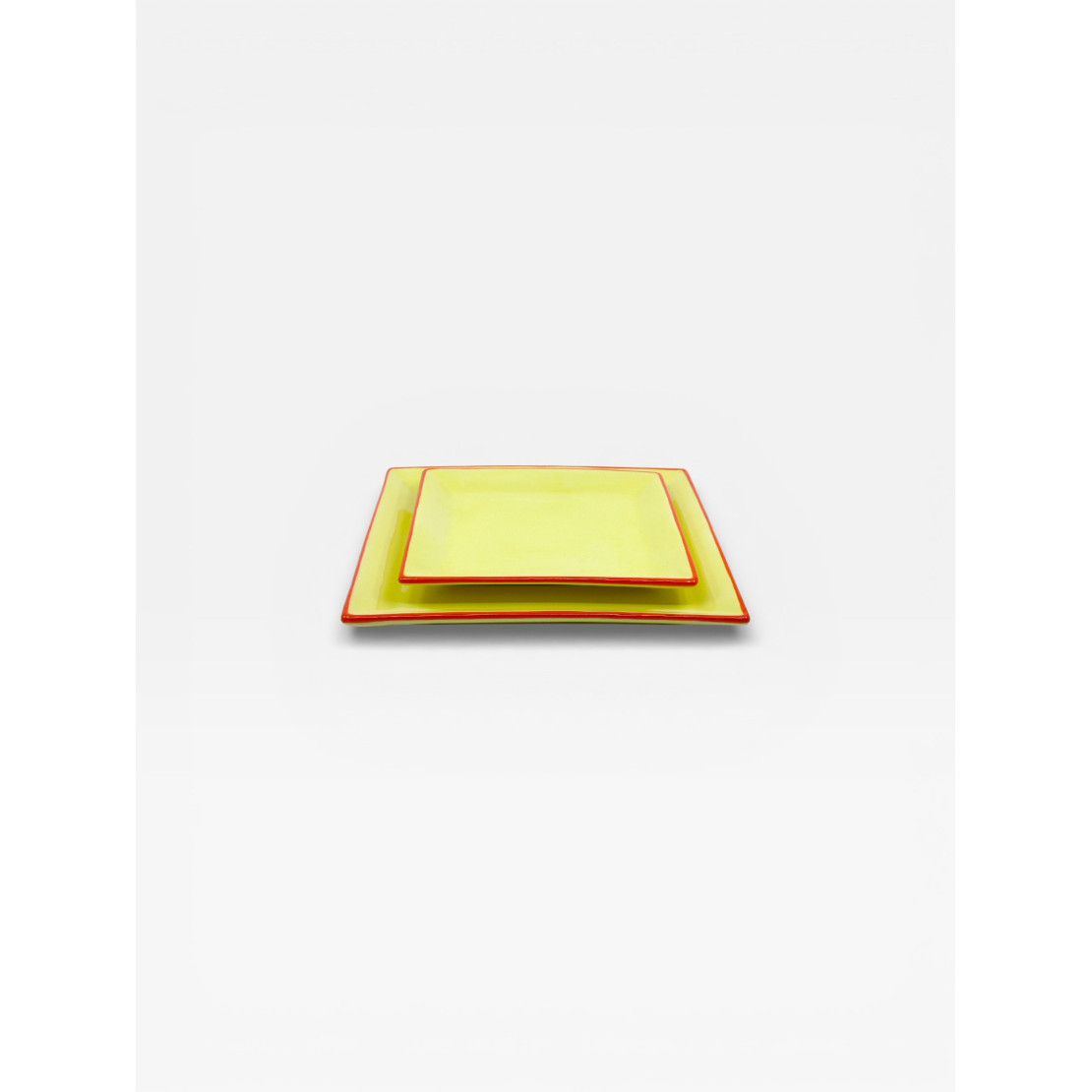 Assiettes Tile 23cm X4 Jaunes / Oranges