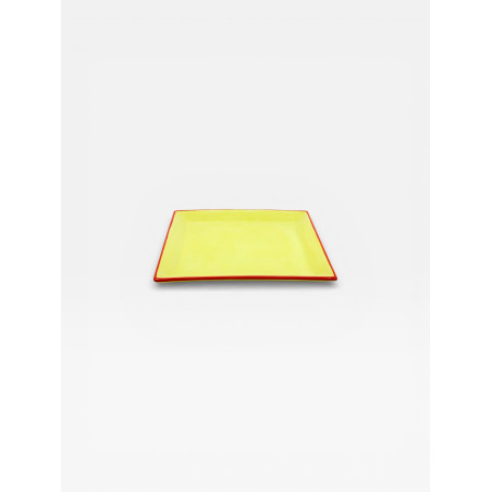 Assiettes Tile 23cm X4 Jaunes / Oranges