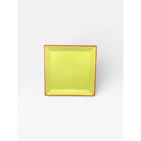 Assiettes Tile 23cm X4 Jaunes / Oranges