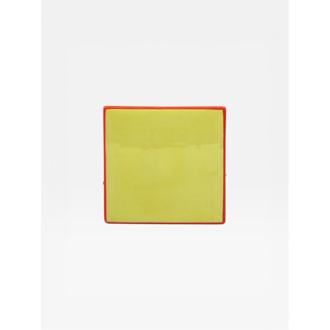 Set de 4 sous verres Tile  jaune / orange