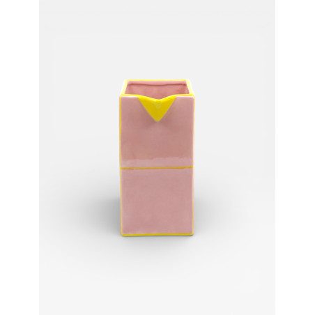 Carafe Tile rose / jaune