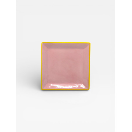 Assiettes Tile 18cm X4 Roses / Jaunes