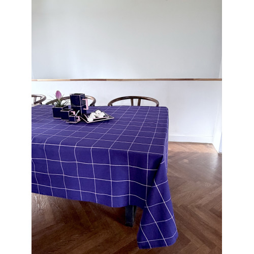 Nappe en coton lavé Tile...