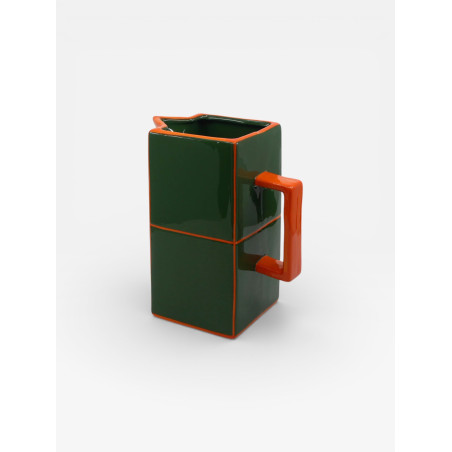 Carafe Tile vert / orange