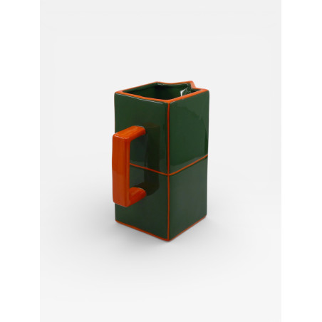 Carafe Tile vert / orange