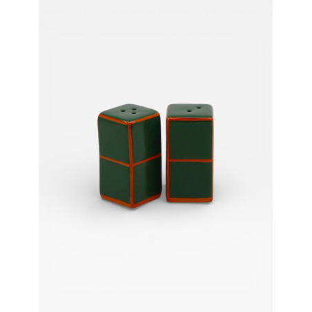 Sel & Poivre Tile vert / orange