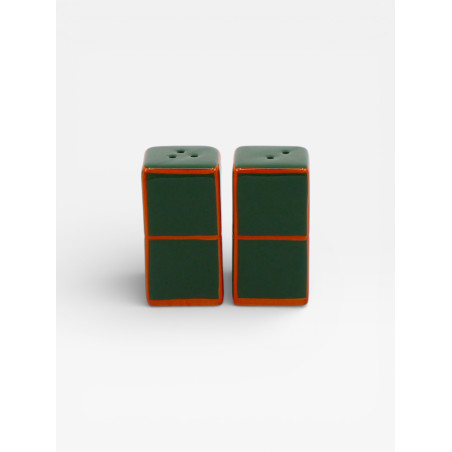 Sel & Poivre Tile vert / orange