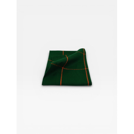 Lot de 2 torchons Tile vert / orange