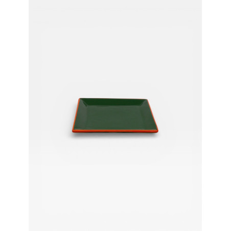 Assiettes Tile 18cm X4 Vert / Orange