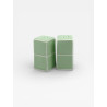 Sel & Poivre Tile vert / blanc