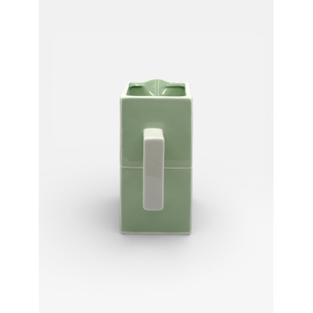 Carafe Tile vert / blanc