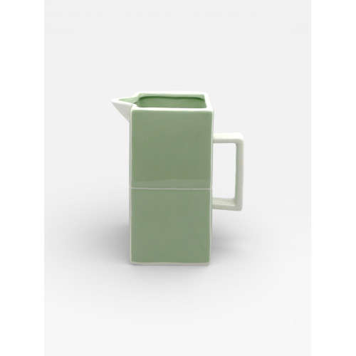 Carafe Tile vert / blanc