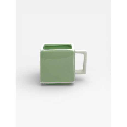 Mug Tile vert / blanc