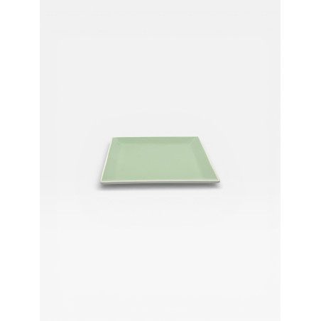 Assiettes Tile 23cm X4 Vertes / Blanches