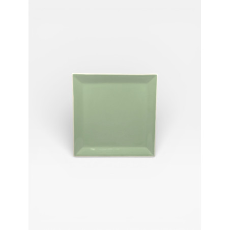 Assiettes Tile 23cm X4 Vertes / Blanches